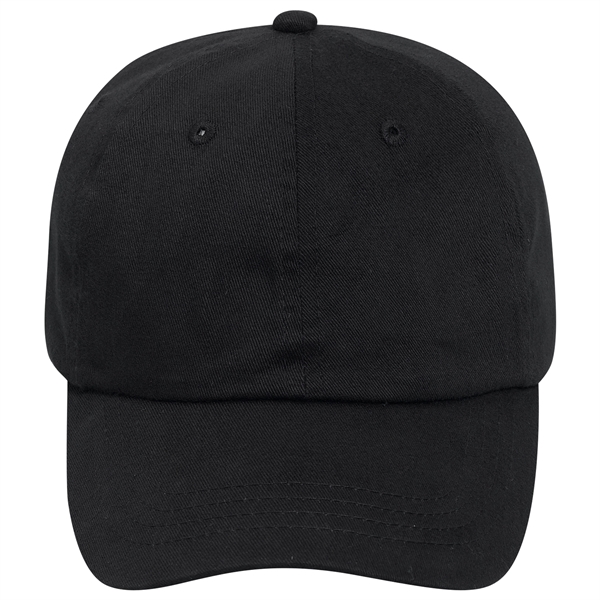 Brushed Promo Cotton Twill 6 Panel Low Profile Baseball Cap - Brushed Promo Cotton Twill 6 Panel Low Profile Baseball Cap - Image 3 of 6