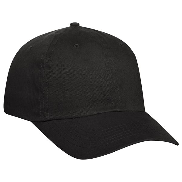 Brushed Promo Cotton Twill 6 Panel Low Profile Baseball Cap - Brushed Promo Cotton Twill 6 Panel Low Profile Baseball Cap - Image 1 of 6