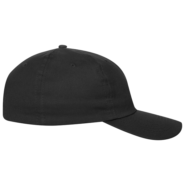 Brushed Promo Cotton Twill 6 Panel Low Profile Baseball Cap - Brushed Promo Cotton Twill 6 Panel Low Profile Baseball Cap - Image 6 of 6