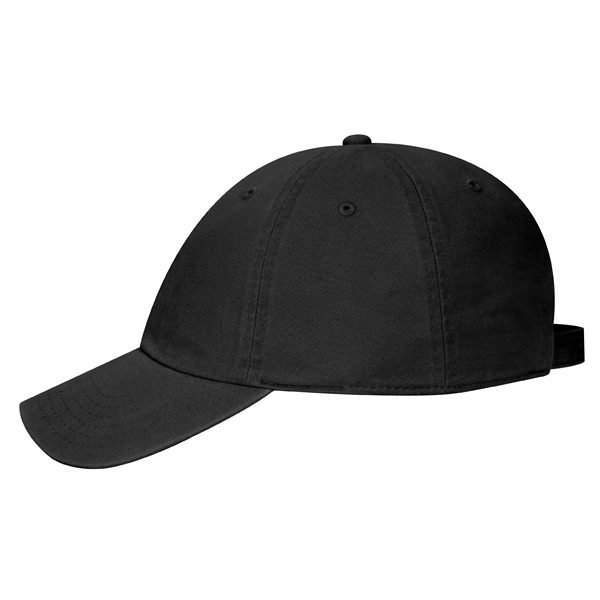 Garment Washed Combed Cotton Twill 6 Panel Dad Hat - Garment Washed Combed Cotton Twill 6 Panel Dad Hat - Image 4 of 17