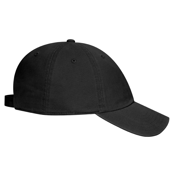Garment Washed Combed Cotton Twill 6 Panel Dad Hat - Garment Washed Combed Cotton Twill 6 Panel Dad Hat - Image 5 of 17