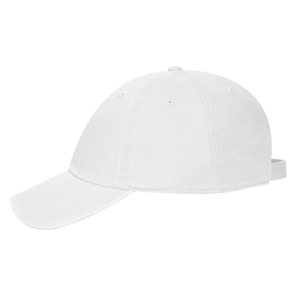 Garment Washed Combed Cotton Twill 6 Panel Dad Hat - Garment Washed Combed Cotton Twill 6 Panel Dad Hat - Image 10 of 17
