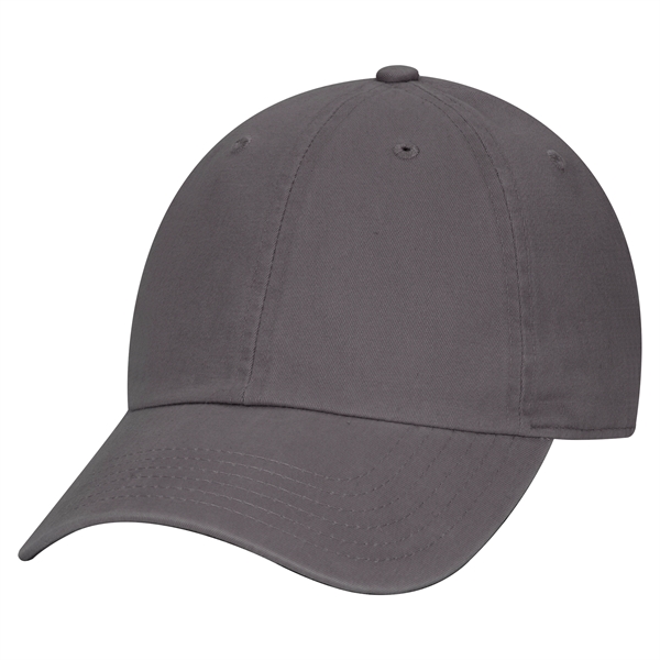 Garment Washed Combed Cotton Twill 6 Panel Dad Hat - Garment Washed Combed Cotton Twill 6 Panel Dad Hat - Image 15 of 17