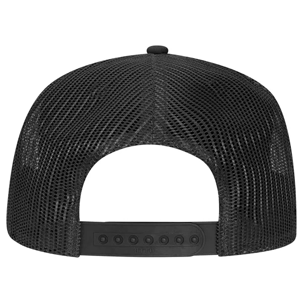 Cotton Twill 5 Panel Low Profile Mesh Back Trucker Hat - Cotton Twill 5 Panel Low Profile Mesh Back Trucker Hat - Image 14 of 110
