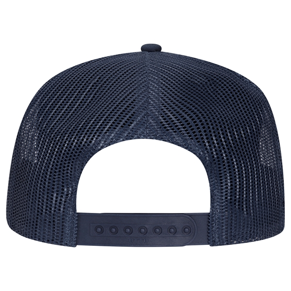 Cotton Twill 5 Panel Low Profile Mesh Back Trucker Hat - Cotton Twill 5 Panel Low Profile Mesh Back Trucker Hat - Image 20 of 110