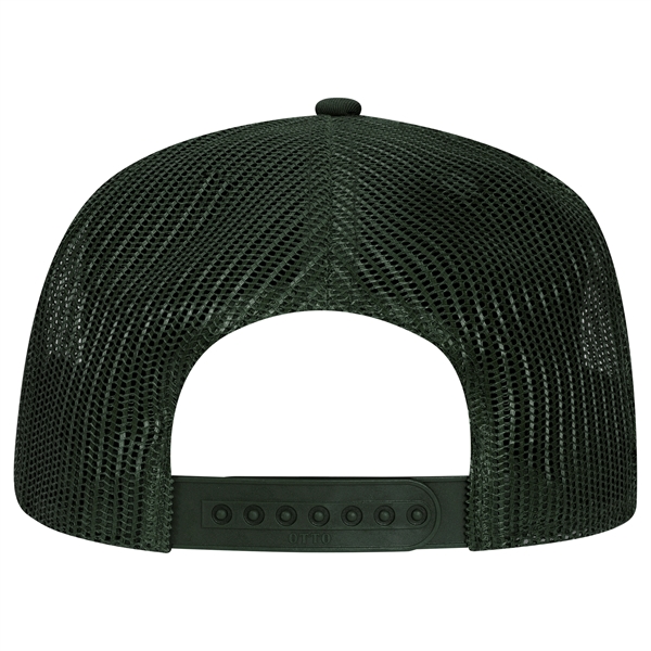 Cotton Twill 5 Panel Low Profile Mesh Back Trucker Hat - Cotton Twill 5 Panel Low Profile Mesh Back Trucker Hat - Image 26 of 110