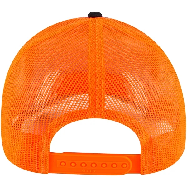 Cotton Twill 5 Panel Low Profile Mesh Back Trucker Hat - Cotton Twill 5 Panel Low Profile Mesh Back Trucker Hat - Image 47 of 110