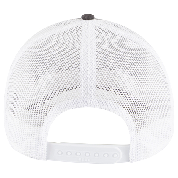 Cotton Twill 5 Panel Low Profile Mesh Back Trucker Hat - Cotton Twill 5 Panel Low Profile Mesh Back Trucker Hat - Image 88 of 110