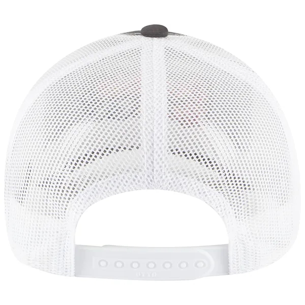 Cotton Twill 5 Panel Low Profile Mesh Back Trucker Hat - Cotton Twill 5 Panel Low Profile Mesh Back Trucker Hat - Image 91 of 110
