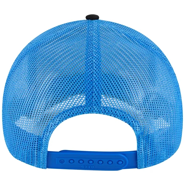 Cotton Twill 5 Panel Low Profile Mesh Back Trucker Hat - Cotton Twill 5 Panel Low Profile Mesh Back Trucker Hat - Image 98 of 110