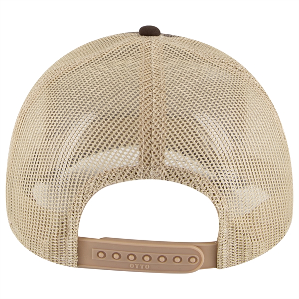 Cotton Twill 5 Panel Low Profile Mesh Back Trucker Hat - Cotton Twill 5 Panel Low Profile Mesh Back Trucker Hat - Image 105 of 110