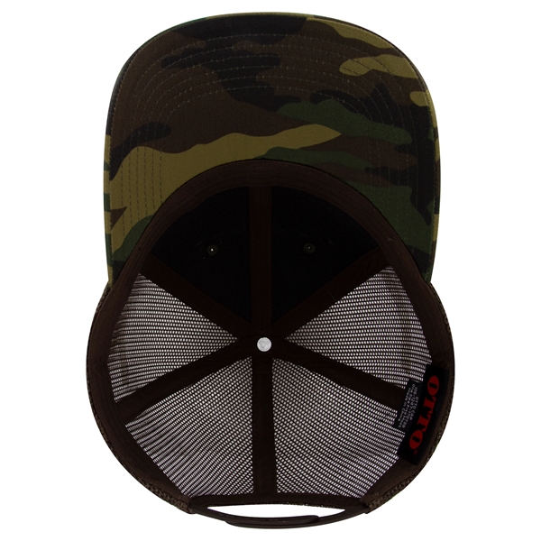 6 Panel Style Camouflage Cotton Twill Mesh Back Cap - 6 Panel Style Camouflage Cotton Twill Mesh Back Cap - Image 5 of 48