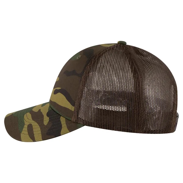 6 Panel Style Camouflage Cotton Twill Mesh Back Cap - 6 Panel Style Camouflage Cotton Twill Mesh Back Cap - Image 6 of 48