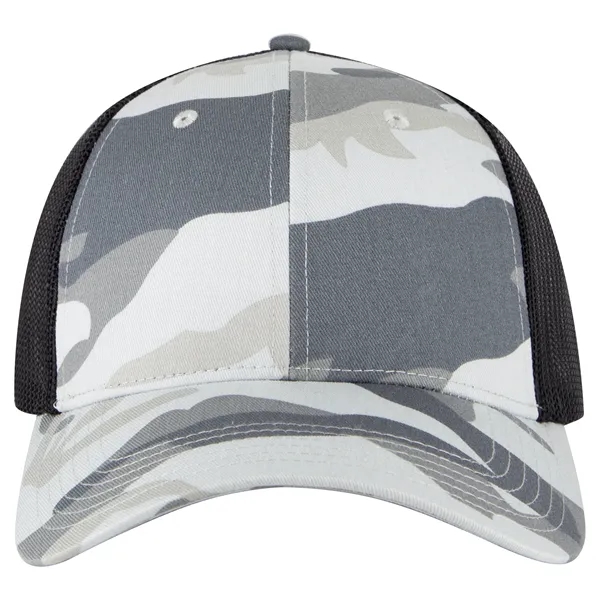 6 Panel Style Camouflage Cotton Twill Mesh Back Cap - 6 Panel Style Camouflage Cotton Twill Mesh Back Cap - Image 12 of 48