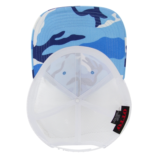 6 Panel Style Camouflage Cotton Twill Mesh Back Cap - 6 Panel Style Camouflage Cotton Twill Mesh Back Cap - Image 21 of 48