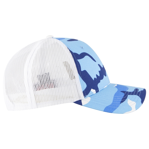 6 Panel Style Camouflage Cotton Twill Mesh Back Cap - 6 Panel Style Camouflage Cotton Twill Mesh Back Cap - Image 23 of 48