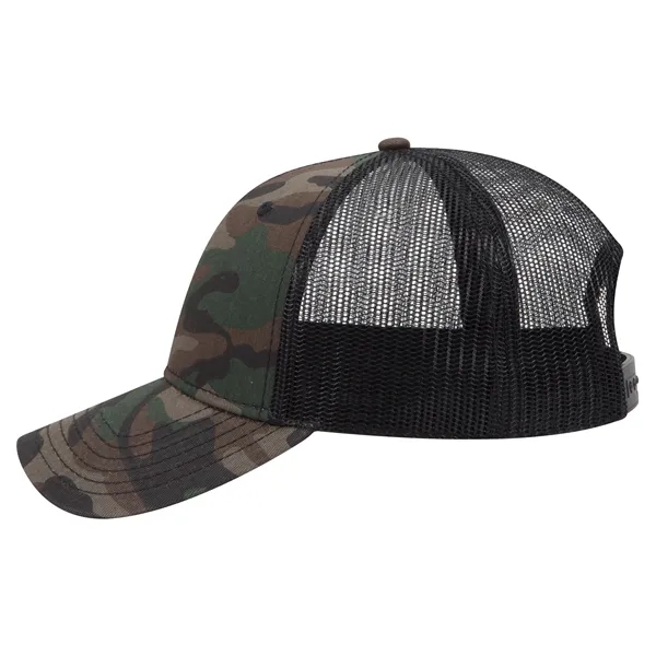 6 Panel Style Camouflage Cotton Twill Mesh Back Cap - 6 Panel Style Camouflage Cotton Twill Mesh Back Cap - Image 28 of 48