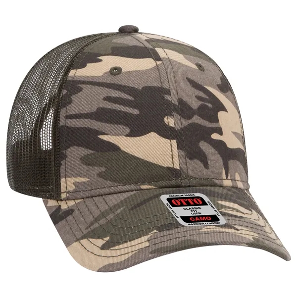 6 Panel Style Camouflage Cotton Twill Mesh Back Cap - 6 Panel Style Camouflage Cotton Twill Mesh Back Cap - Image 40 of 48