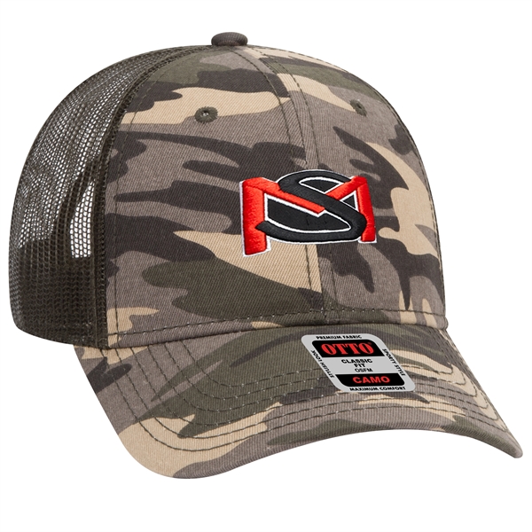 6 Panel Style Camouflage Cotton Twill Mesh Back Cap - 6 Panel Style Camouflage Cotton Twill Mesh Back Cap - Image 41 of 48