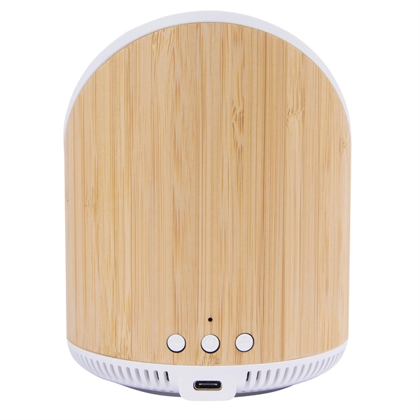 Edgewood Bamboo Speaker & Wireless Charger - Edgewood Bamboo Speaker & Wireless Charger - Image 1 of 7