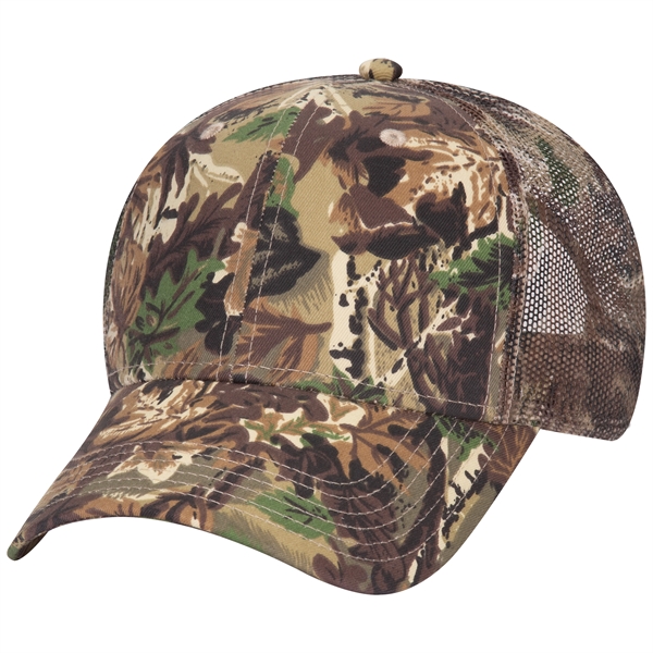 6 Panel Low Profile Mesh Back Hat - 6 Panel Low Profile Mesh Back Hat - Image 5 of 13