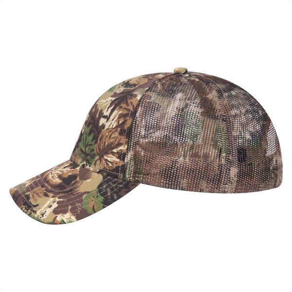 6 Panel Low Profile Mesh Back Hat - 6 Panel Low Profile Mesh Back Hat - Image 6 of 13