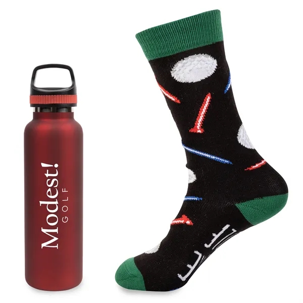 Less Work, More Golf Satin Tumbler Gift Set - Less Work, More Golf Satin Tumbler Gift Set - Image 0 of 4