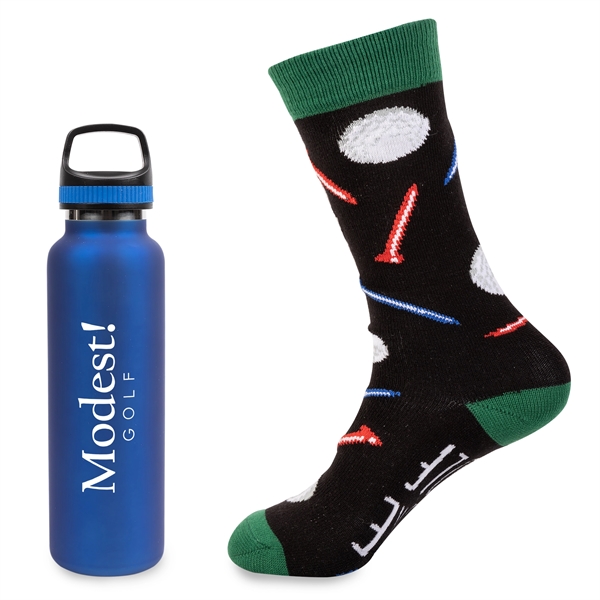 Less Work, More Golf Satin Tumbler Gift Set - Less Work, More Golf Satin Tumbler Gift Set - Image 2 of 4