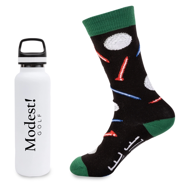 Less Work, More Golf Satin Tumbler Gift Set - Less Work, More Golf Satin Tumbler Gift Set - Image 4 of 4