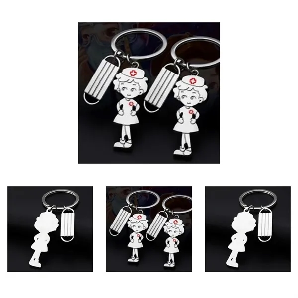 Nurses' Day Keychain - Nurses' Day Keychain - Image 2 of 2