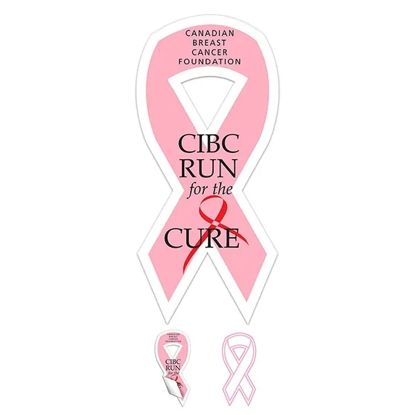 Custom Ribbon Stock Shape Stickers