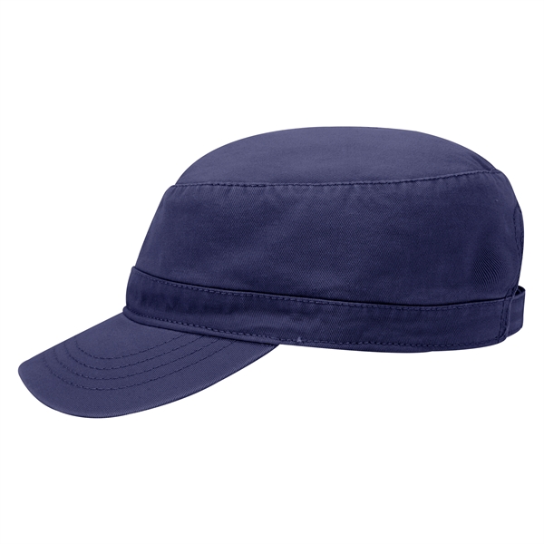 Superior Garment Washed Cotton Twill Military Hat - Superior Garment Washed Cotton Twill Military Hat - Image 10 of 54