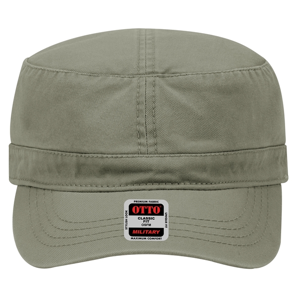 Superior Garment Washed Cotton Twill Military Hat - Superior Garment Washed Cotton Twill Military Hat - Image 14 of 54