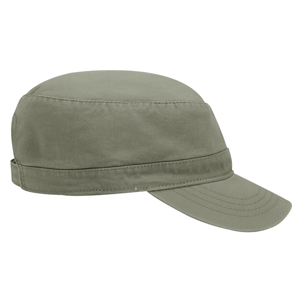 Superior Garment Washed Cotton Twill Military Hat - Superior Garment Washed Cotton Twill Military Hat - Image 17 of 54