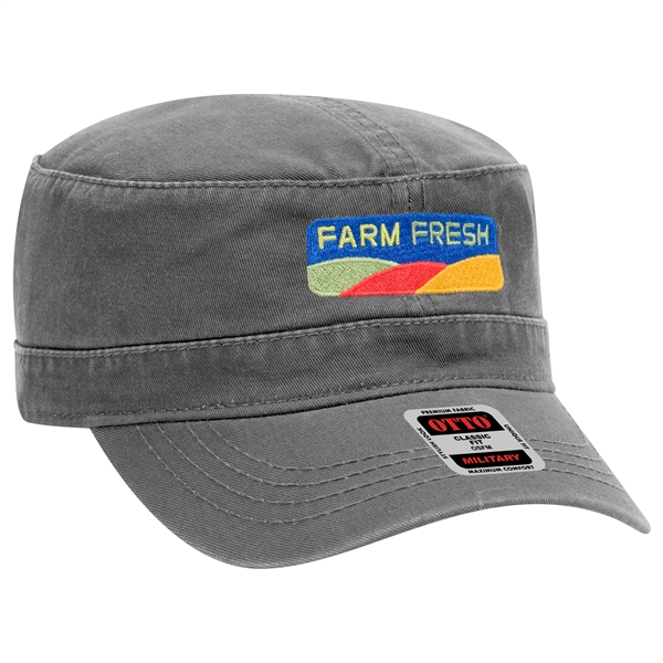 Superior Garment Washed Cotton Twill Military Hat - Superior Garment Washed Cotton Twill Military Hat - Image 22 of 54