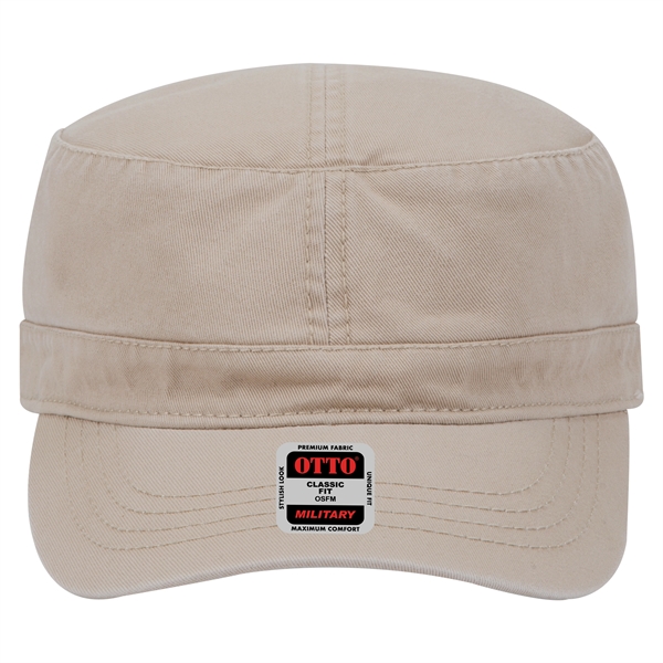Superior Garment Washed Cotton Twill Military Hat - Superior Garment Washed Cotton Twill Military Hat - Image 51 of 54