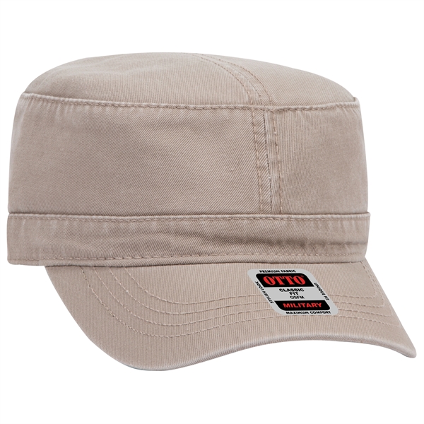 Superior Garment Washed Cotton Twill Military Hat - Superior Garment Washed Cotton Twill Military Hat - Image 49 of 54