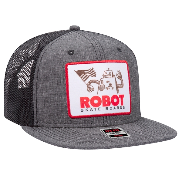 Cotton Blend 6 Panel Mesh Back Hat - Cotton Blend 6 Panel Mesh Back Hat - Image 2 of 83