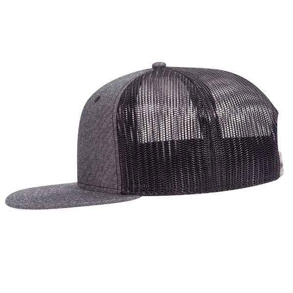 Cotton Blend 6 Panel Mesh Back Hat - Cotton Blend 6 Panel Mesh Back Hat - Image 6 of 83