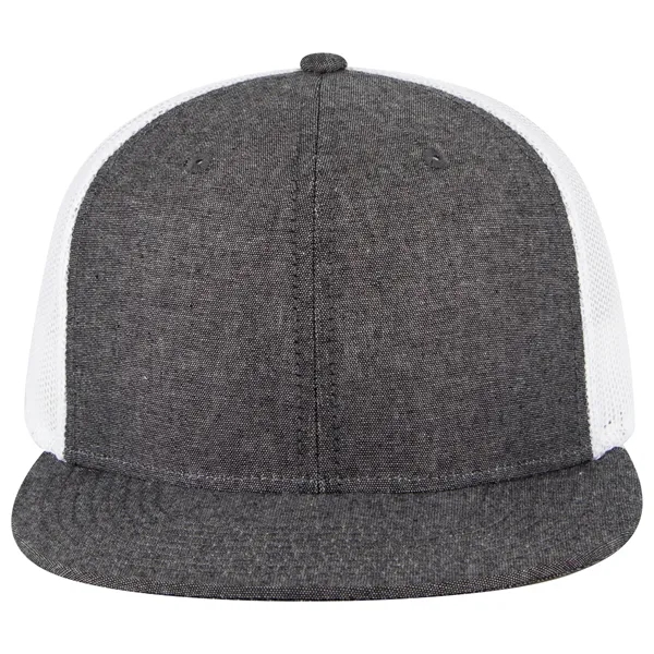 Cotton Blend 6 Panel Mesh Back Hat - Cotton Blend 6 Panel Mesh Back Hat - Image 10 of 83
