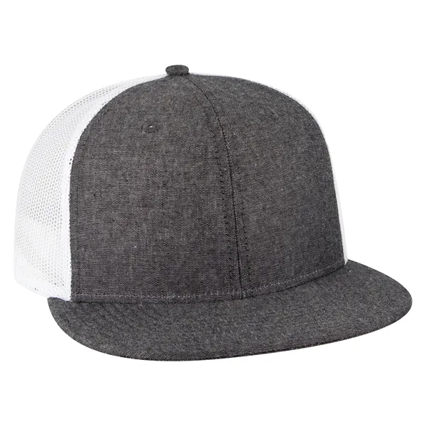 Cotton Blend 6 Panel Mesh Back Hat - Cotton Blend 6 Panel Mesh Back Hat - Image 8 of 83