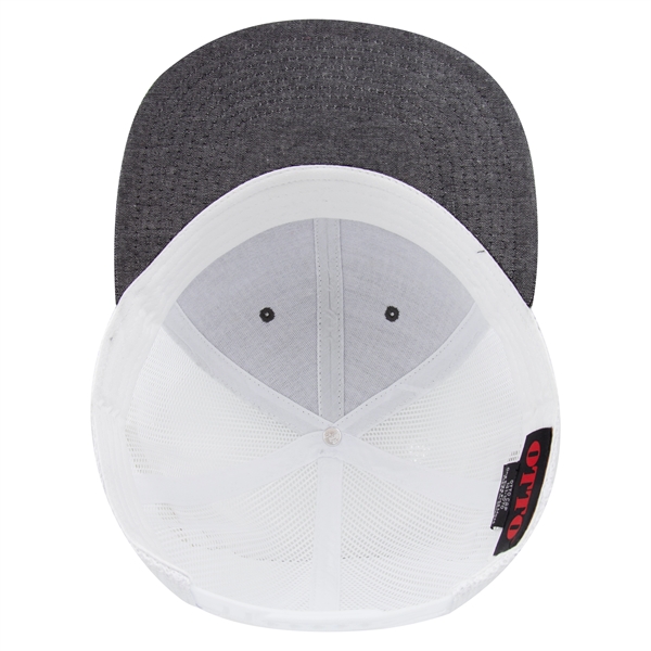 Cotton Blend 6 Panel Mesh Back Hat - Cotton Blend 6 Panel Mesh Back Hat - Image 11 of 83