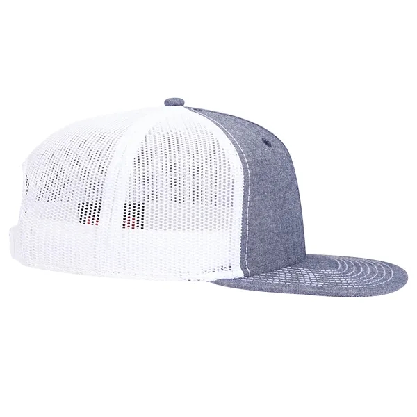 Cotton Blend 6 Panel Mesh Back Hat - Cotton Blend 6 Panel Mesh Back Hat - Image 19 of 83