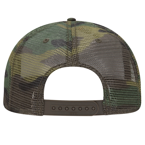 Cotton Blend 6 Panel Mesh Back Hat - Cotton Blend 6 Panel Mesh Back Hat - Image 21 of 83