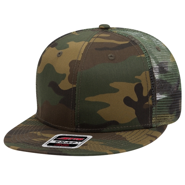 Cotton Blend 6 Panel Mesh Back Hat - Cotton Blend 6 Panel Mesh Back Hat - Image 23 of 83