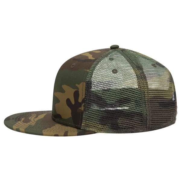 Cotton Blend 6 Panel Mesh Back Hat - Cotton Blend 6 Panel Mesh Back Hat - Image 24 of 83