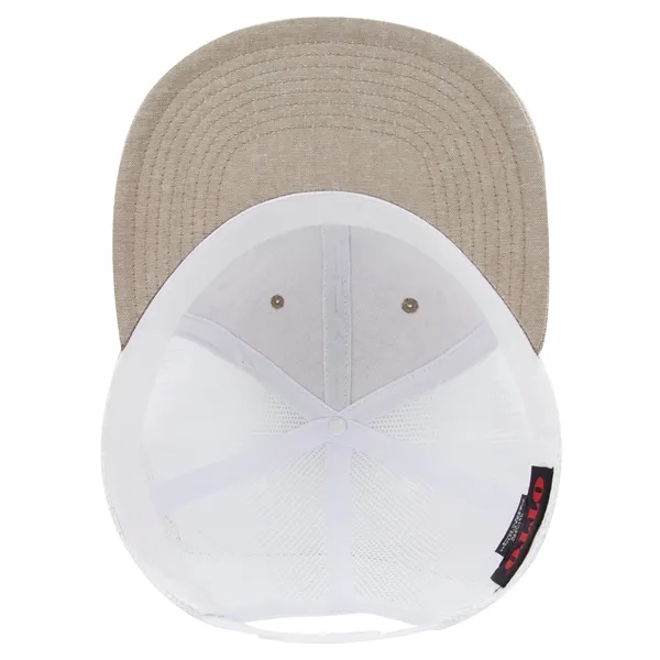 Cotton Blend 6 Panel Mesh Back Hat - Cotton Blend 6 Panel Mesh Back Hat - Image 36 of 83