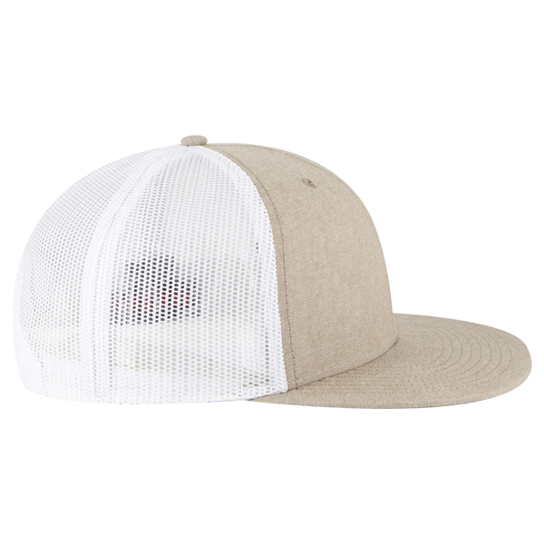 Cotton Blend 6 Panel Mesh Back Hat - Cotton Blend 6 Panel Mesh Back Hat - Image 38 of 83