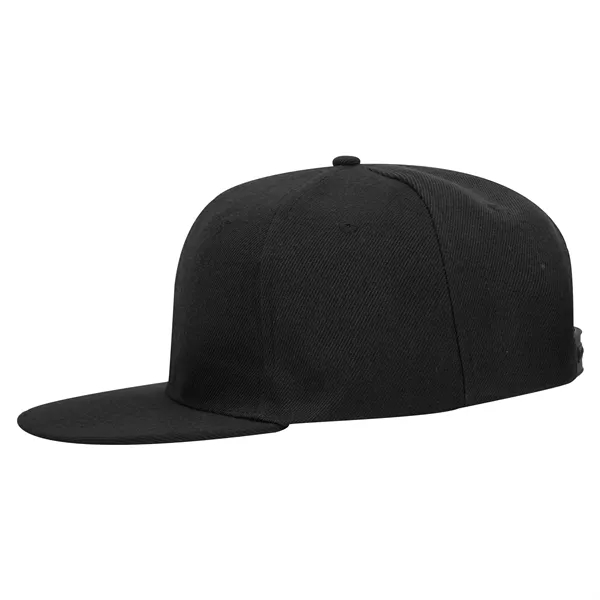 Alternative Wool Twill Round Visor 6 Panel Hat - Alternative Wool Twill Round Visor 6 Panel Hat - Image 5 of 6
