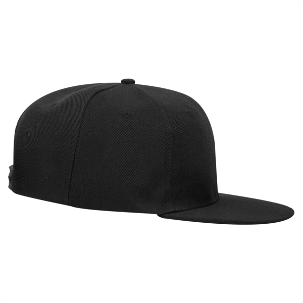Alternative Wool Twill Round Visor 6 Panel Hat - Alternative Wool Twill Round Visor 6 Panel Hat - Image 6 of 6